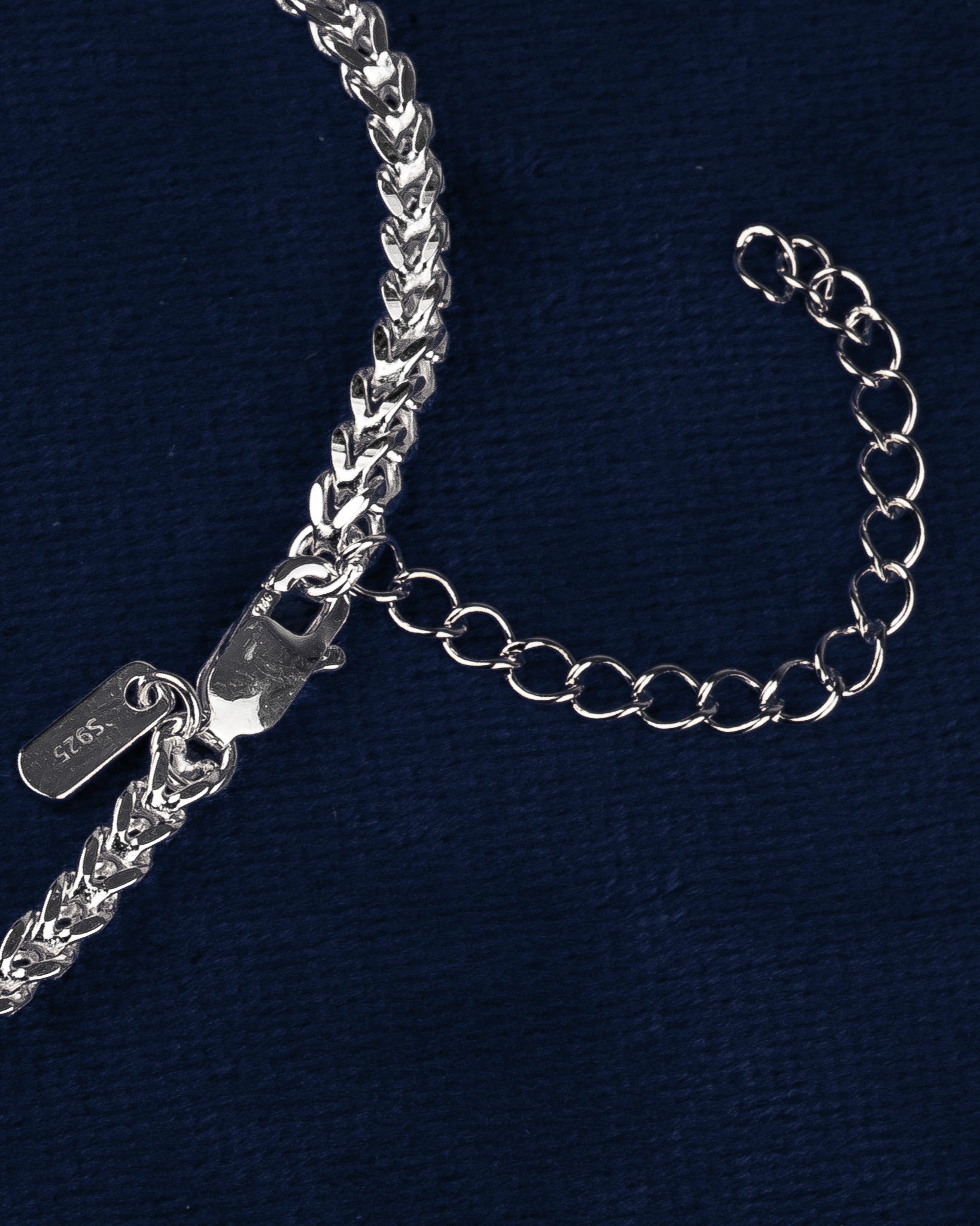 Armkedja 925S - Franco 3mm