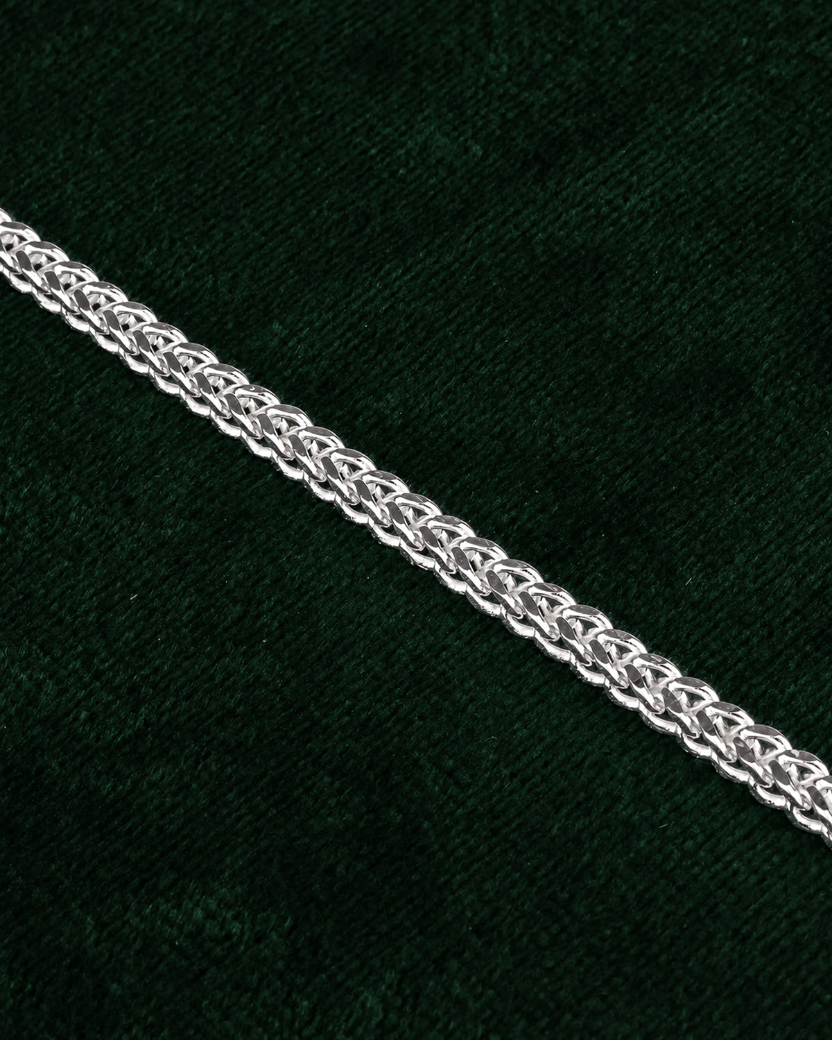 Necklace 925S - Franco 3mm