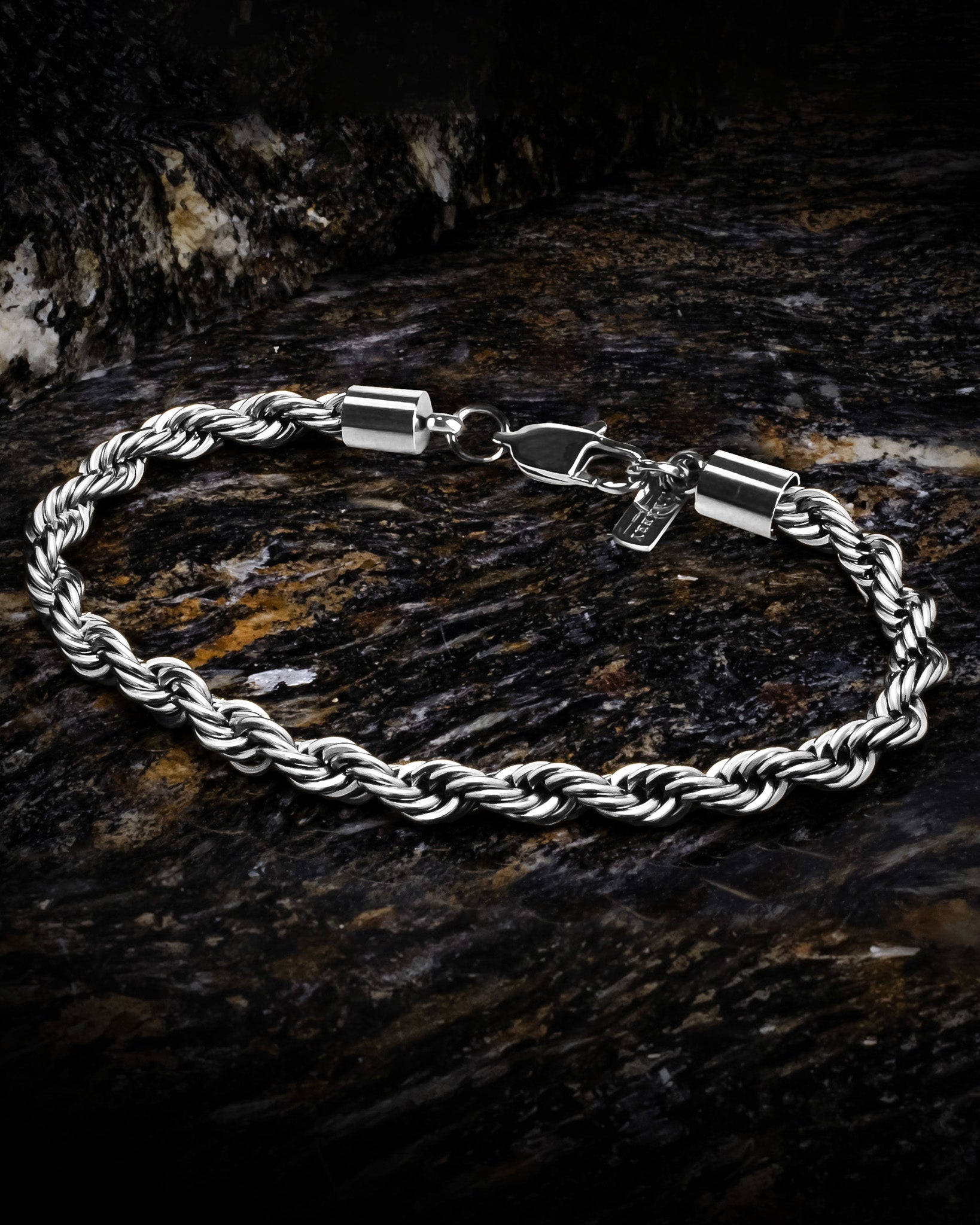 <tc>Rope</tc> Silver 3 - 5mm