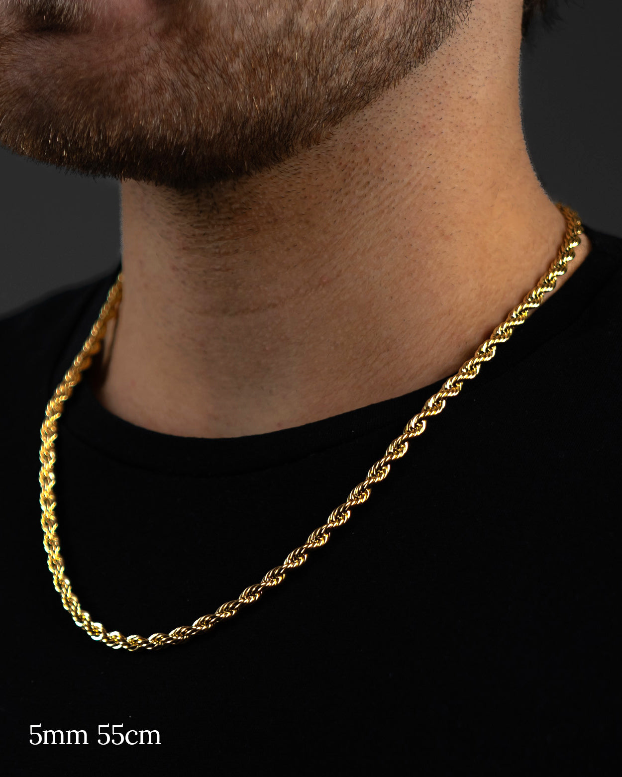 <tc>Rope</tc> Gold 3-5mm