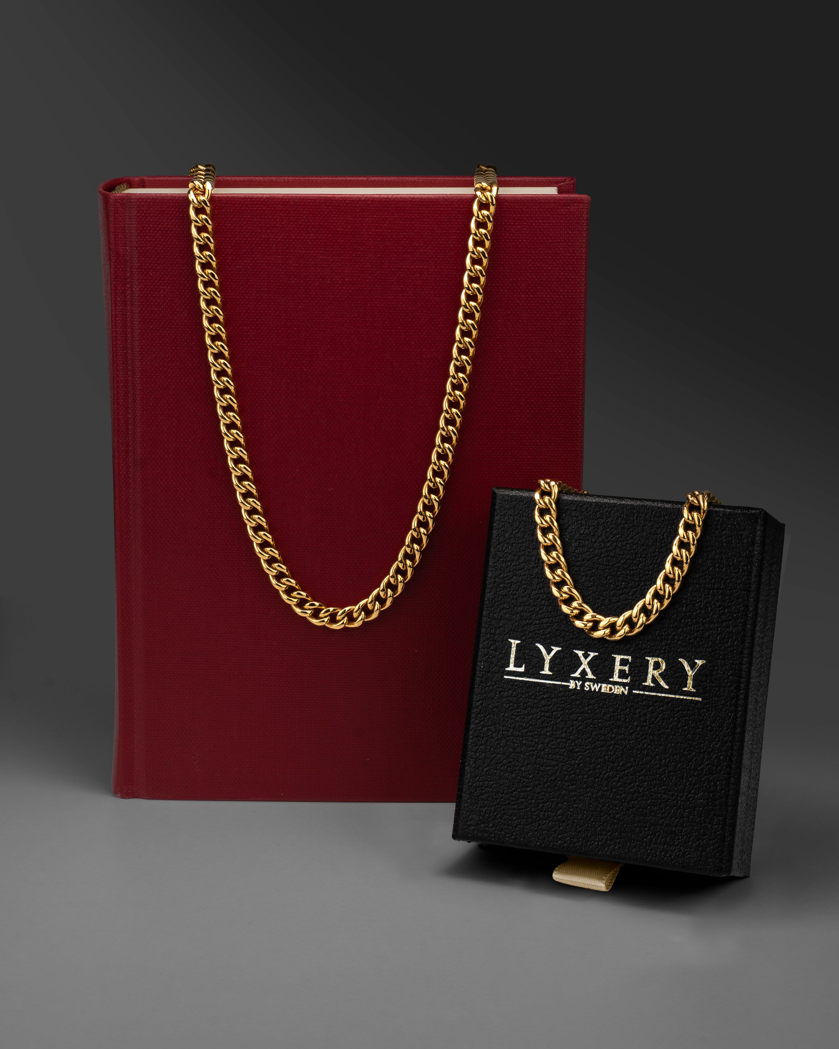 Cuban 6mm guld - ONE SIZE