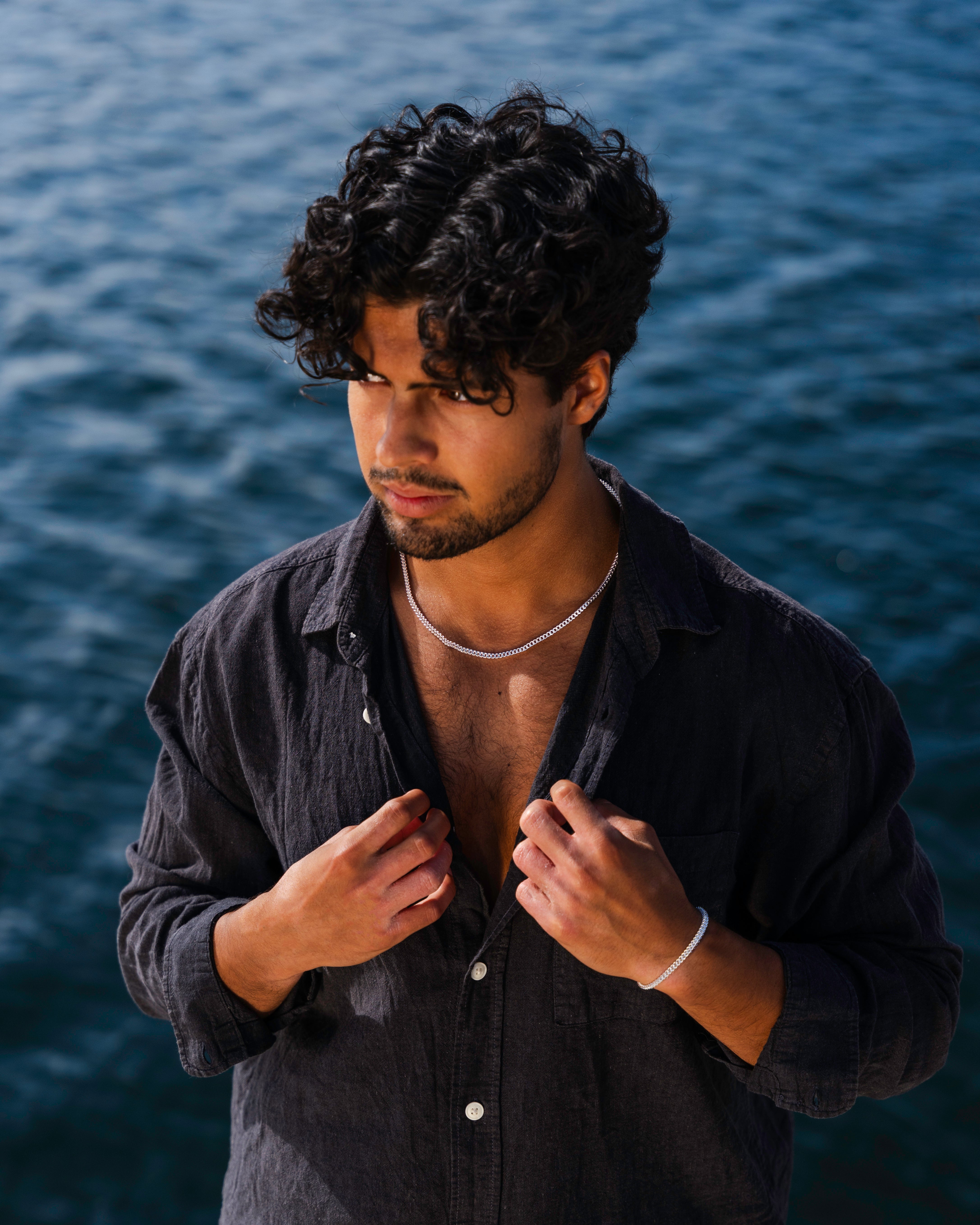 Armkedja 925S - Franco 3mm