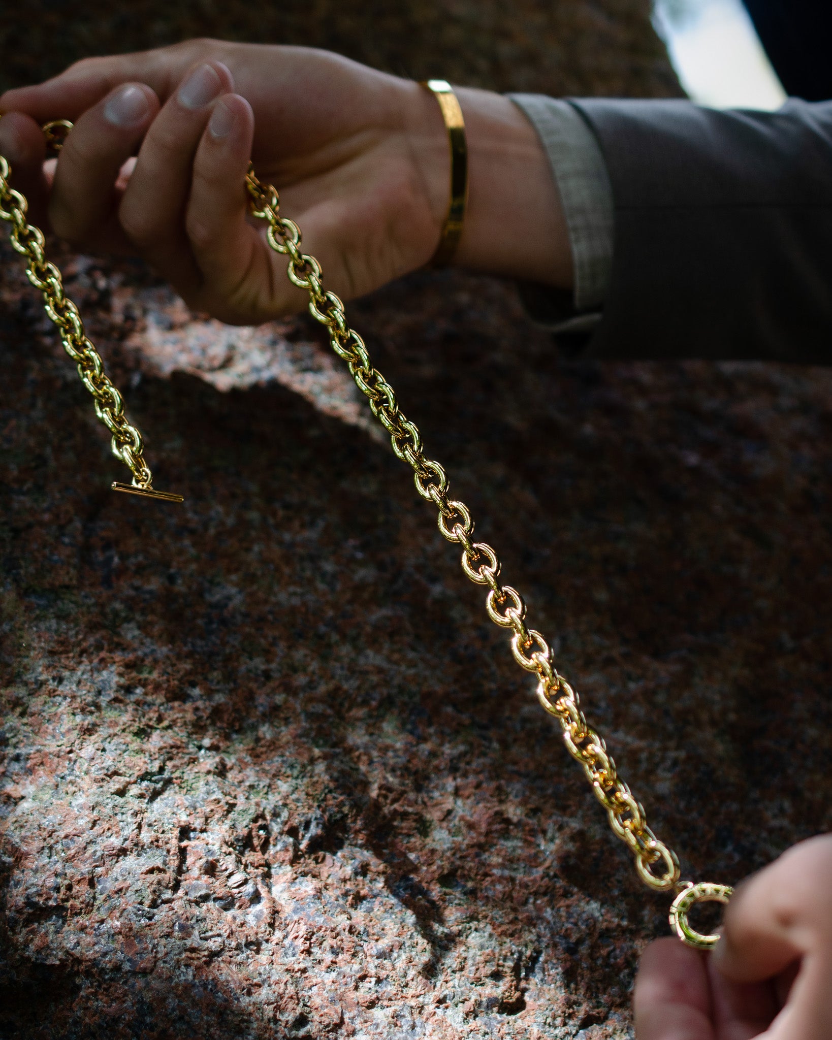 Kätting Guld 11mm