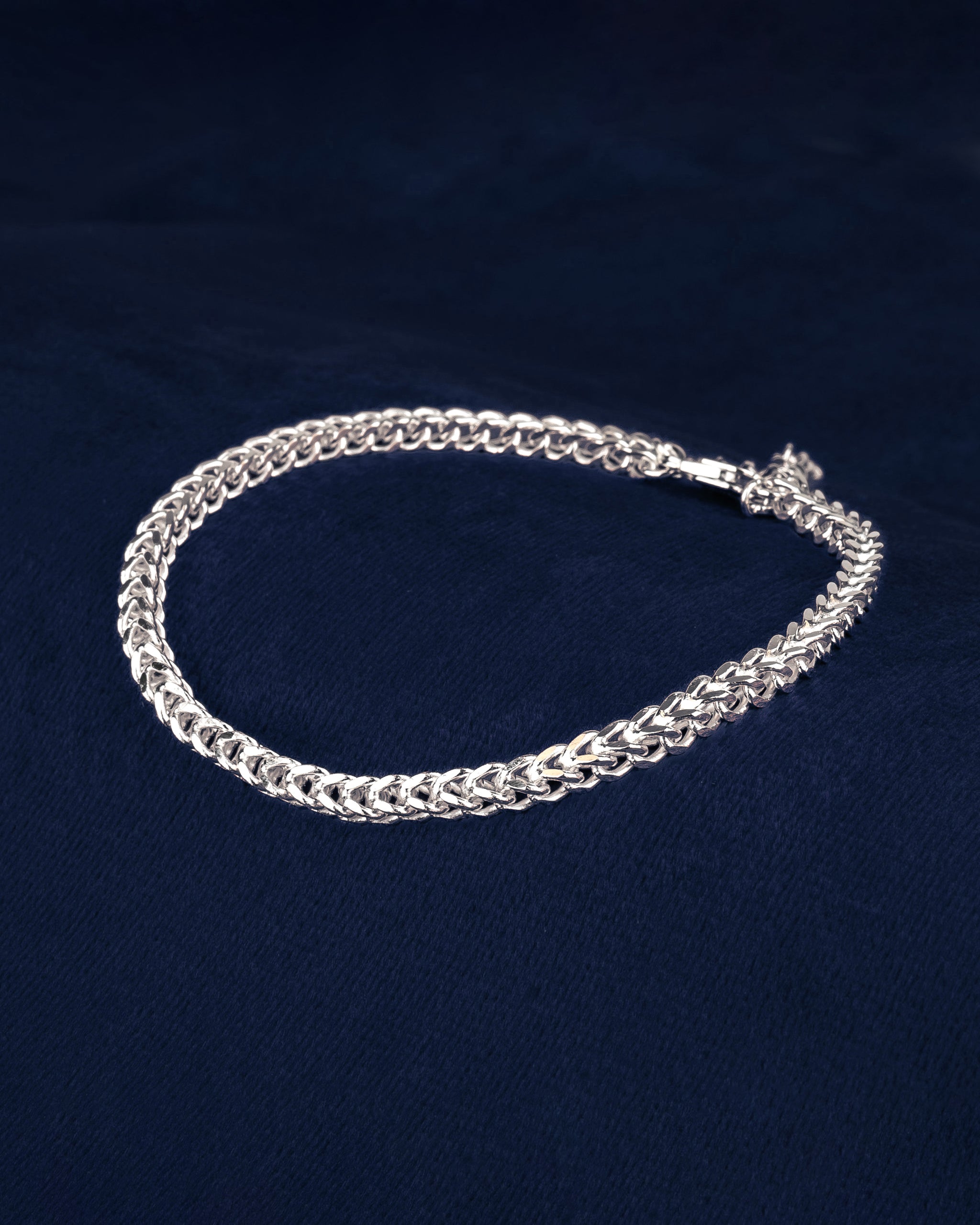 Bracelet 925S - Franco 3mm