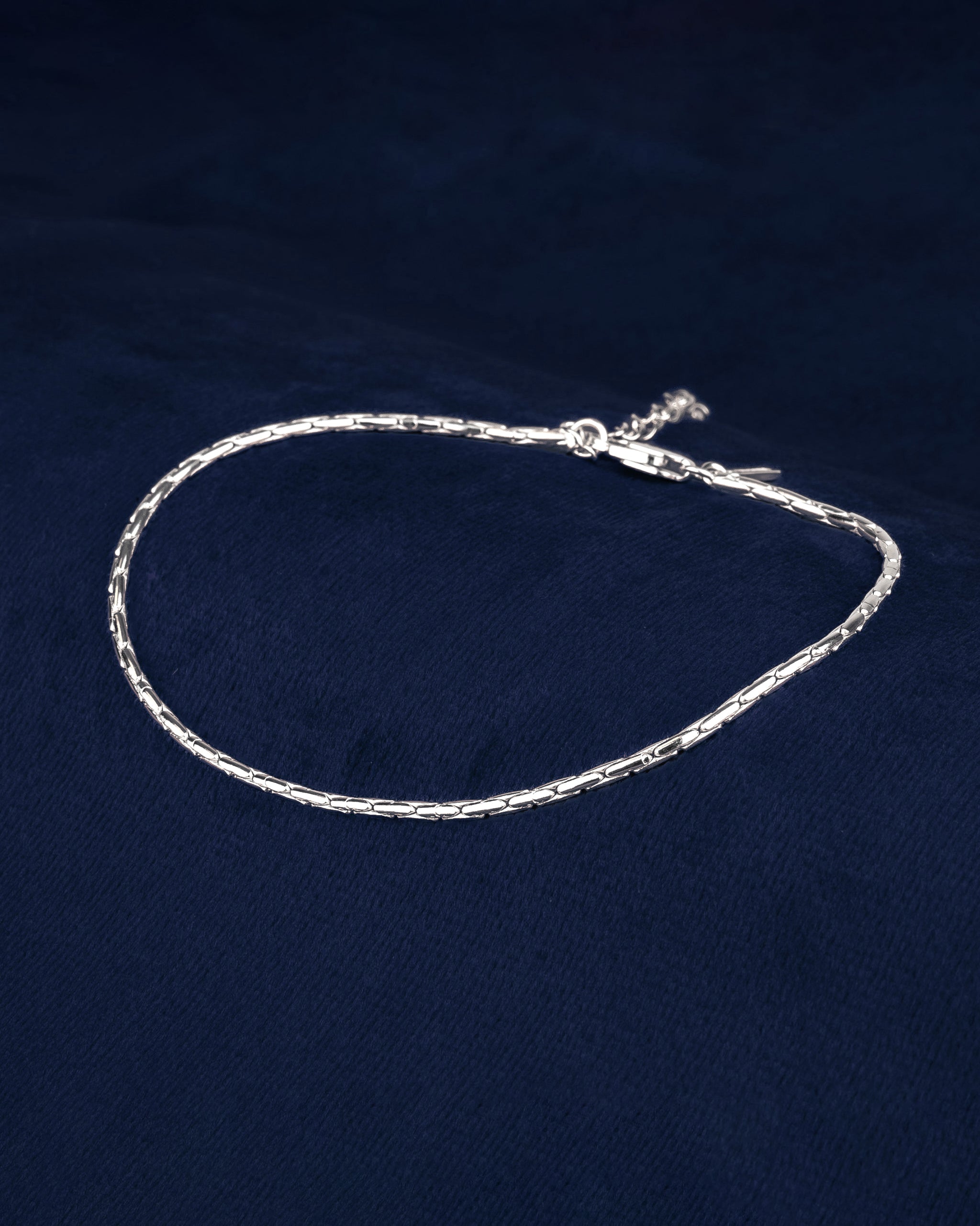 Bracelet 925S - Silver bar 2mm