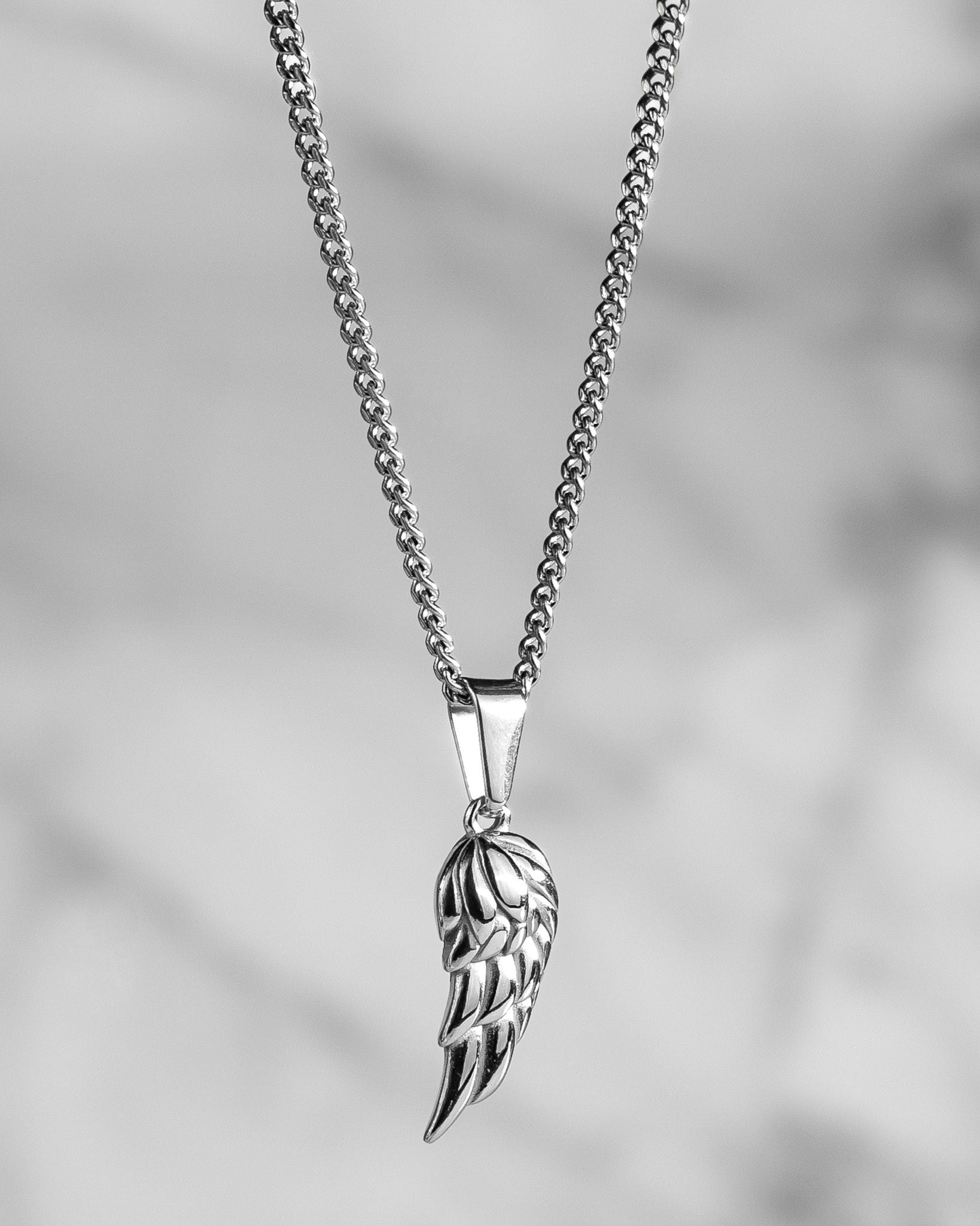 <tc>Pendant -</tc> Silver wing