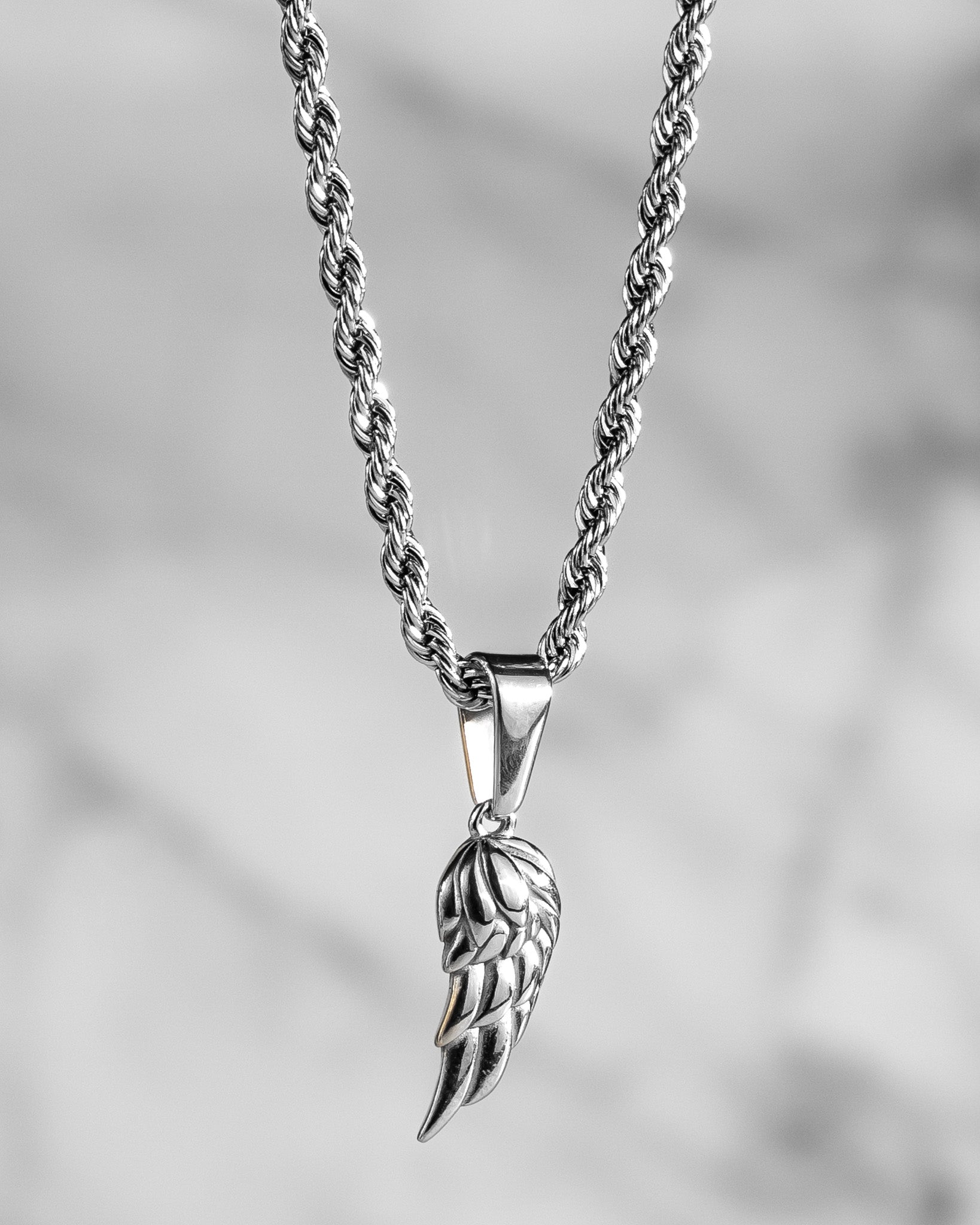 <tc>Pendant -</tc> Silver wing