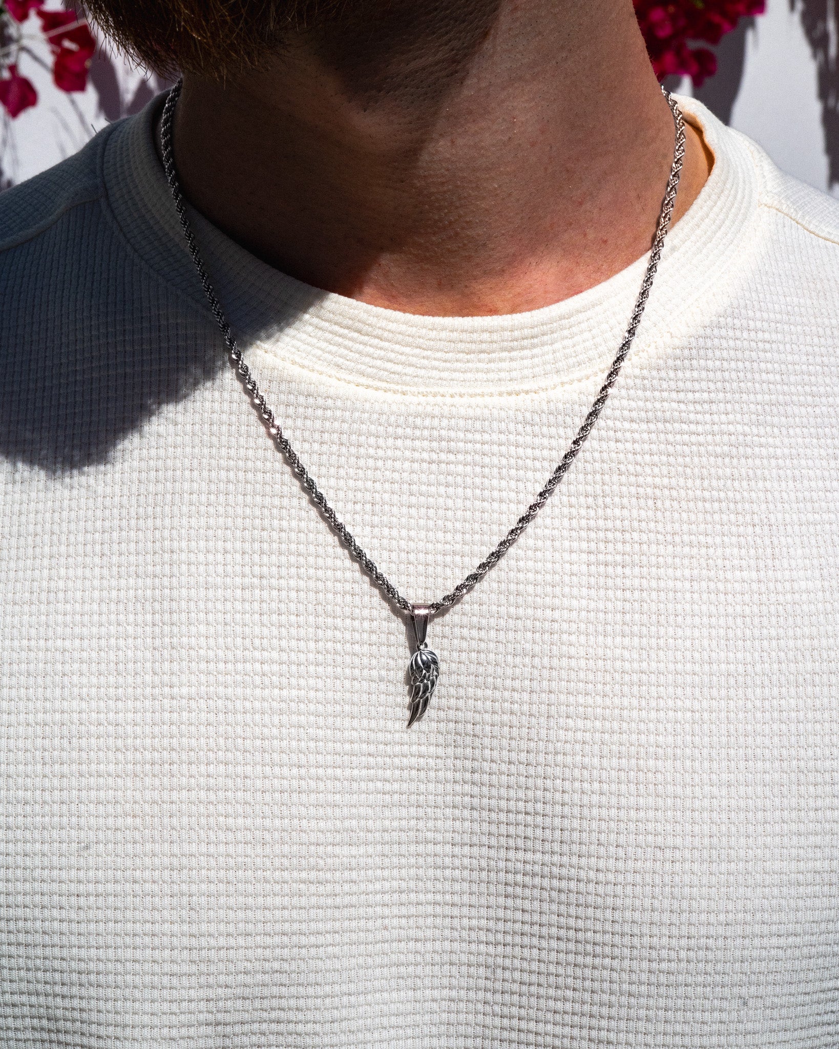 <tc>Pendant -</tc> Silver wing