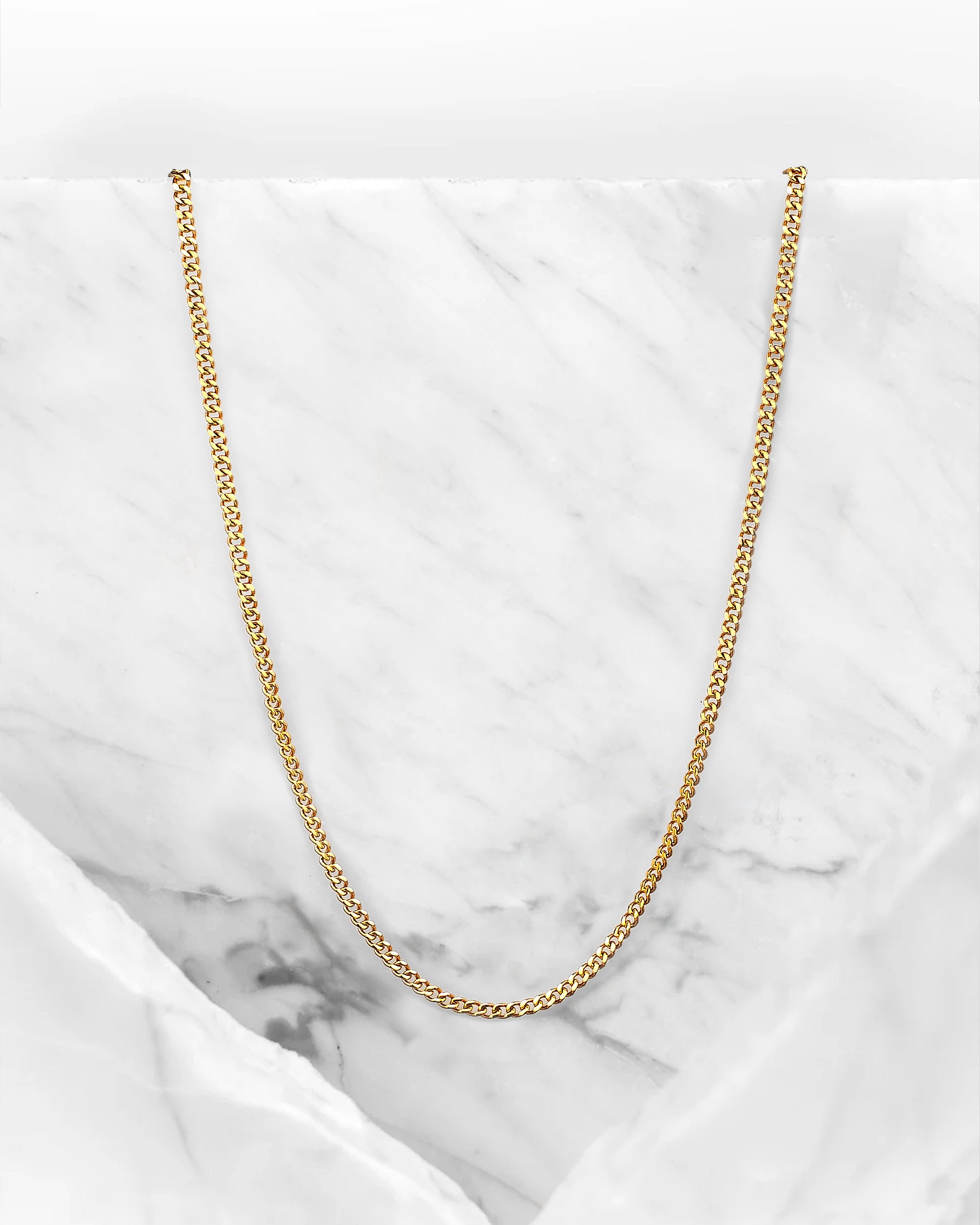 Cuban guld 2mm