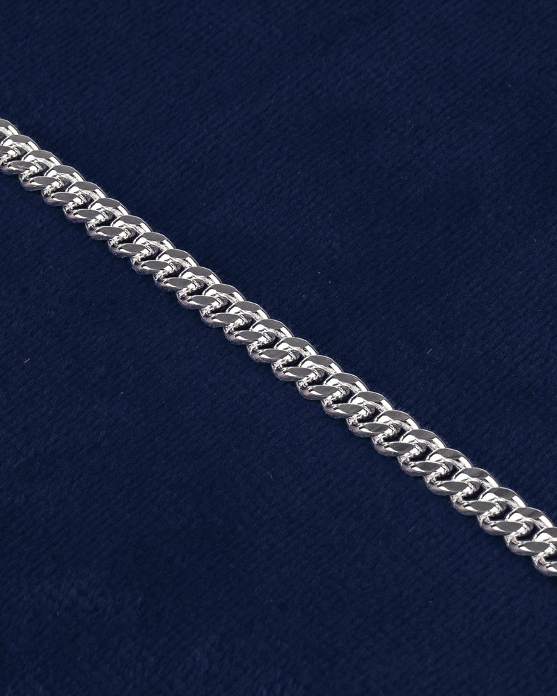 Halskedja 925S - Cuban 4mm