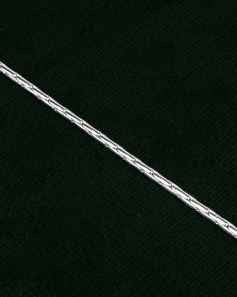 Armband 925S - Silberbarren 2mm