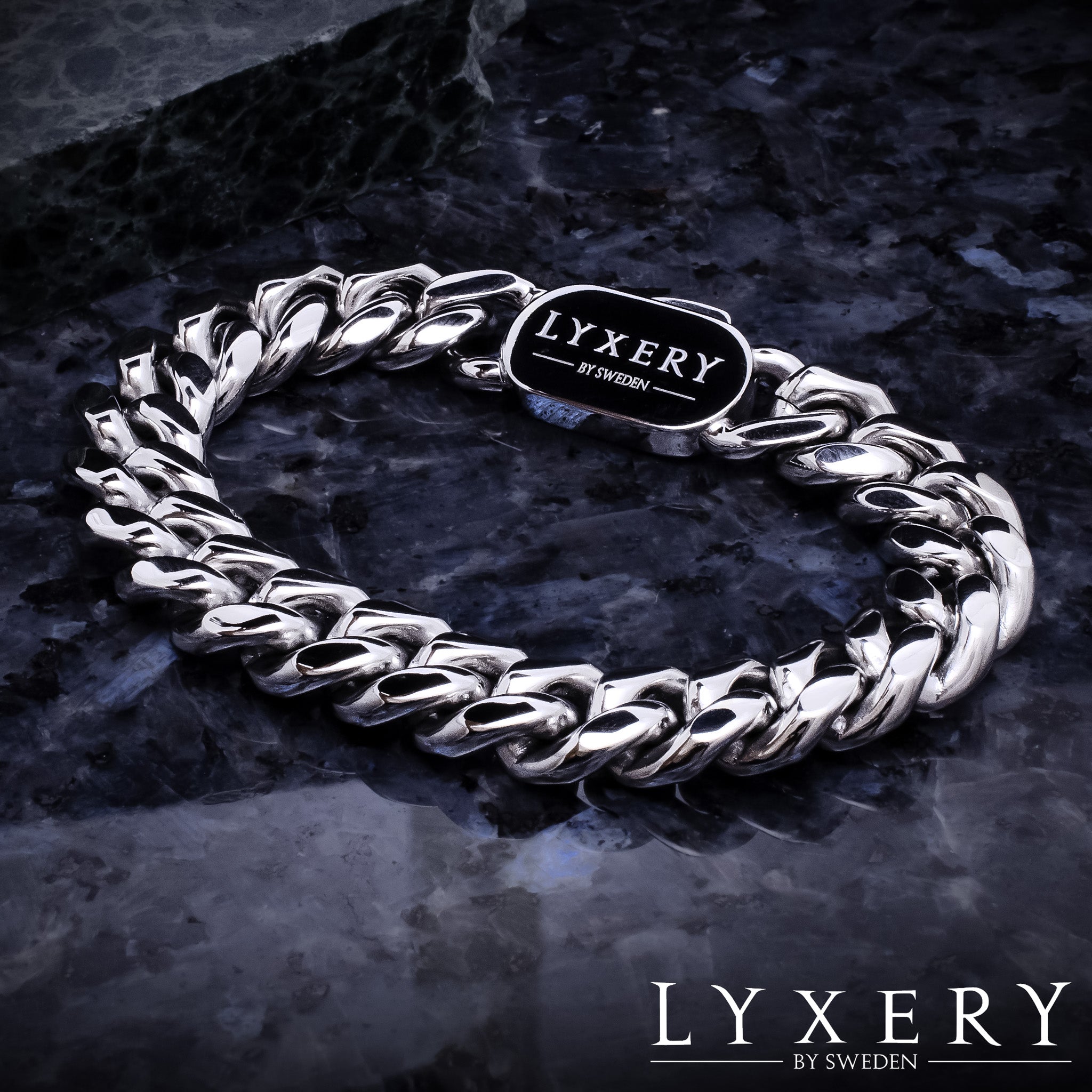 Cuban 12mm Bracelet Silver