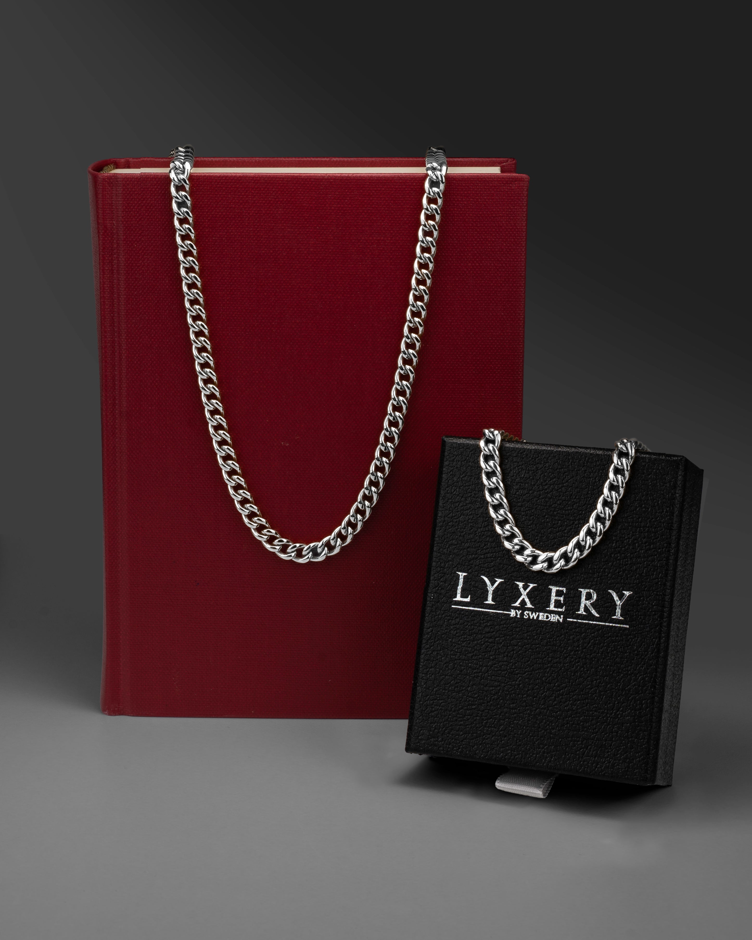 Cuban 6mm silver - ONE SIZE