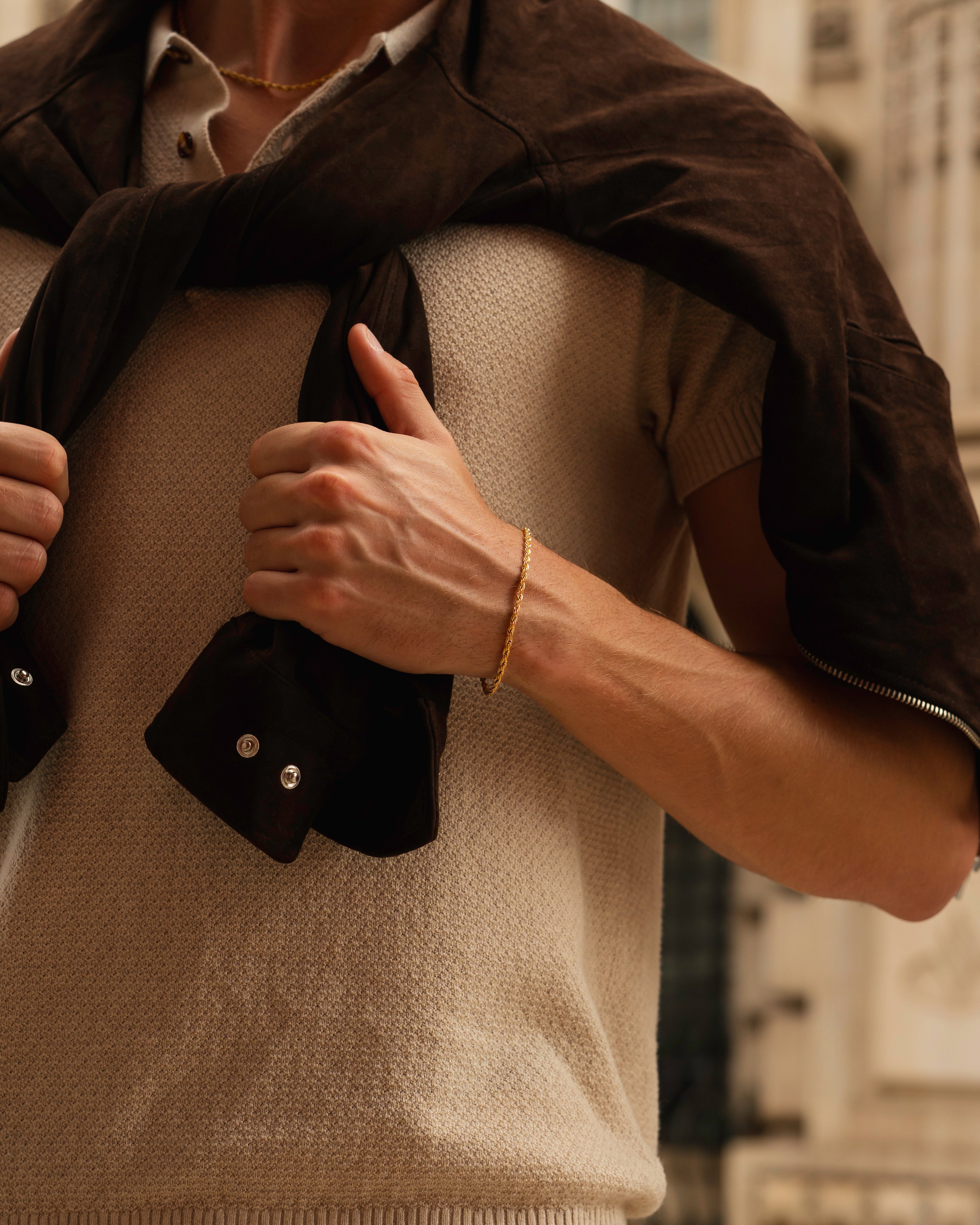 Cordell 3mm guld - ONE SIZE