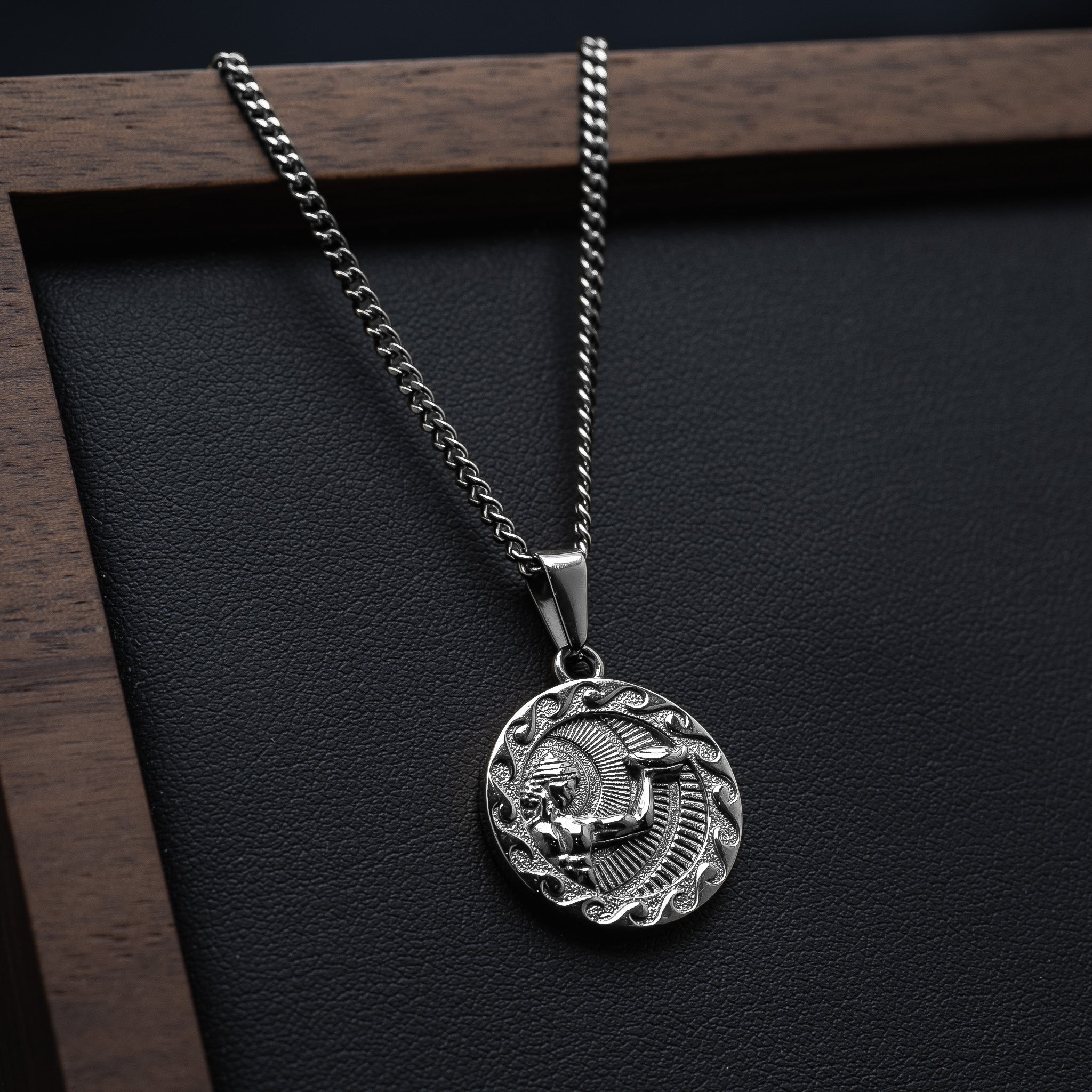 <tc>Pendant -</tc> Poseidon Silver