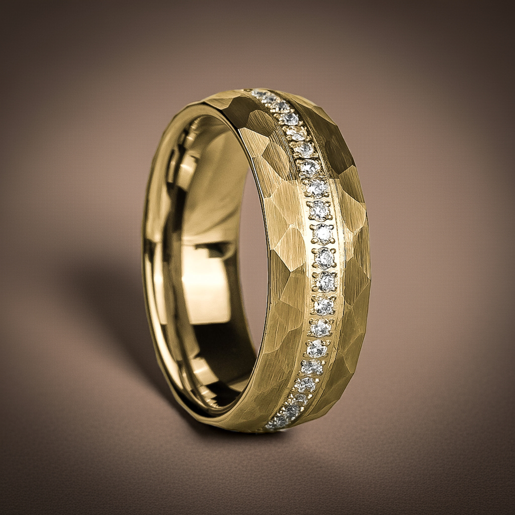 Alliansring - Slipad Guld