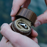 Premiumask till ring i ek - Present Ask Trä - Lyxery By Sweden AB