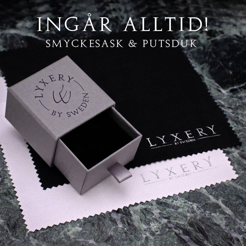 Klackring - Svart marmor - Ringar Herr - Lyxery By Sweden AB